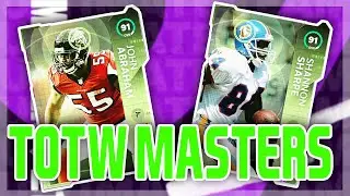 91 OVERALL TEAM OF THE WEEK MASTERS! SHANNON SHARPE AND JOHN ABRAHAM! | MADDEN 21 ULTIMATE TEAM