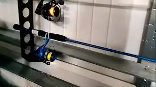 Cobra Garage Door Fishing Pole Storage HOW TO INSTALLATION for Cobra Storage Garage Door Rod Rack
