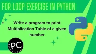 For Loop Exercise in PYTHON