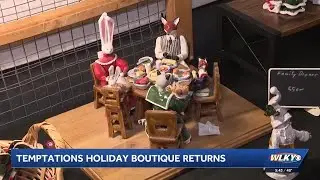 Local vendors take center stage at Temptations Holiday Boutique
