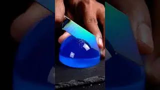 Crystal Fruit Cutting ASMR 💎 #asmr #satisfying #crystalcutting #satisfyingcompilation #shorts