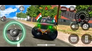 Modified Mahindra Thar 🚨Car game: Indian Car (gadi wala game) game 🎮- Car game Android gameplay 2026