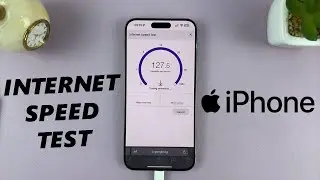 Как проверить скорость интернета на iPhone