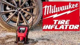 Best&Fastest Portable Tire Inflator-Milwaukee M12 Tire inflator #cars#tires#carrepair #roadside#road