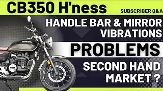 CB350 Hness Vibration issues and problems | CB350 Anniversary edition matte paint or gloss paint
