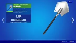 ICE BREAKER PICKAXE RETURN DATE in FORTNITE! (Ice Breaker Coming Back to the Item Shop 2023)