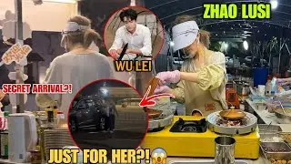 Zhao Lusi Cooking at a Night Market?! Wu Lei’s Secret Arrival for Pancakes Shocked Everyone 😱