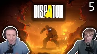 SUPER-VILLAIN BAR FIGHT?!?! - SISTER REACTS TO DISPATCH - Dispatch Episode 5 Playthrough