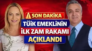 SON DAKİKA TÜİK EMEKLİNİN İLK ZAM RAKAMINI AÇIKLADI