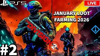Tom Clancy's Division 2: January Loot Farming 2026 UHD PS5 Livestream 02