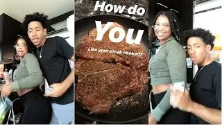 DE'ARRA AND KEN COOKING AND DANCING | DK4L SNAPCHAT AND INSTAGRAM STORIES