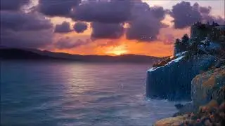 Calming Ocean Waves For Sleeping ,Calming And Stress