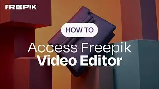 How to access Freepik Video Editor | Freepik How-To