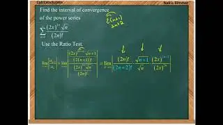 Interval of Convergence Example 2