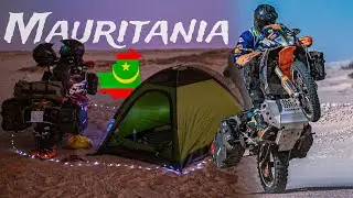 أول ليلة لنا في صحراء موريتانيا 🇲🇷 | Nouadhibou To Inal 🏜️