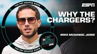 Mike McDaniel said THIS was his CLOSING FACTOR to join the Chargers | The Pat McAfee Show