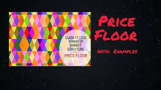 Price floor or minimum price ceiling