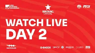 Watch Live Day 2 | Bintang Crystal Liga Surfing Indonesia Gran Final 2025 | Asian Surf Co