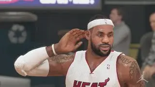 NBA 2K14 (PS4): Miami Heat vs Charlotte Bobcats Round 1 - Game 2 Sim