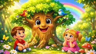 The Talking Tree in Sunny Forest0 | Kids Story About Kindness & Nature | Bedtime Story