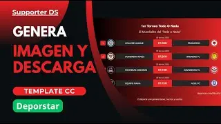 Template for your football tournament matches - CC Template