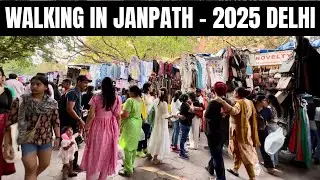 Walking Through Janpath, Delhi | Street Shopping & Summer Vibes 🛍👗👡☀️ | India 2025 🇮🇳