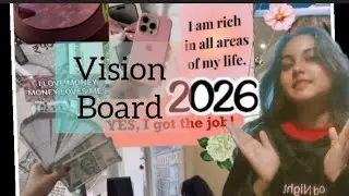 Vision Board 2026: It can change your life | multiple wish manifestations#viral #vison 