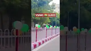 Medical College Independence 🇮🇳 Day Celebration!Vmmc&Sjh #nursing #vmmc #neet #shorts#youtubeshorts