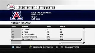 NCAA MARCH MADNESS 2004 REAL NAMED ROSTER OVERVIEW REAL NAMES FOR EVERY TEAM Emeka Okafor BEN GORDON