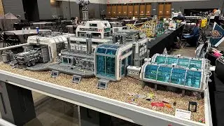 LEGO Space Settlement - Brickworld Chicago 2024