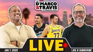 Luka + Lakers vs. Wemby + Spurs 😈 | NFL Coaching Carousel Heats Up - D'Marco & Travis 1-7-25