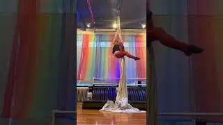 Cool S Wrap Entrance On The Aerial Silks (Tutorial.) #aerialsilks #aerialist #circusinspiration