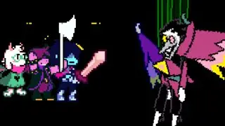 Пытаюсь стать [БОЛЬШАЯ ШИШКА] в deltarune. Секретный босс Спантон Нэо.