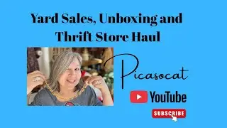 Yard Sale, Unboxing and Thrift Store Haul
