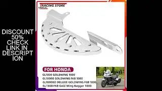 Rear Wheel Ring Brake Rotors Disc Guard Cover Protector For Honda GL1800 F6B Gold Wing Bagger Goldwi
