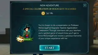 CELEBRATION OF HOGWARTS TEACHERS⚡️Adventure - Harry Potter Hogwarts Mystery Game