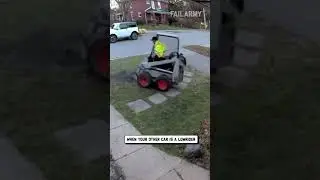 When Your Bobcat Has Lowrider Problems #funny #fails