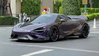 Supercars Bangkok 2022 July - 🔥McLaren 765lt, Ferrari F8, Brabus G-Wagon and more!