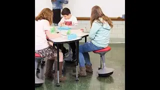 Learniture Adjustable Height Active Learning Stool