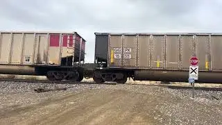 BNSF #6329 Lead&rsquo;s The Empty Coal Train Through Walsenburg, CO 2/14/2026.