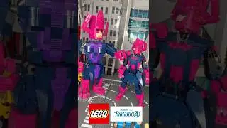 Lego Fantastic Four VS Galactus Construction Figure set 76316 at The Baxter Building Tower! @LEGO