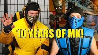 10 Years of REAL MORTAL KOMBAT - BizarrelyFunny History Explained | MK&zwnj;11 Parody!
