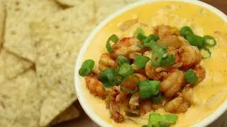 How to Make Crawfish Queso | Gameday Appetizer