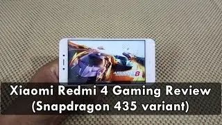 Xiaomi Redmi 4 Extreme Gaming Test (Snapdragon 435) with Temperature Check.