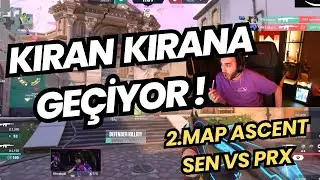 FERİT GÖZÜNDEN SEN VS PRX LOWER FİNAL 2.MAP ASCENT VALORANT | BU ZEKKEN DURDURULAMIYOR !