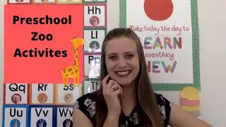 ZOO Part #3 - Preschool and Kindergarten Activities!