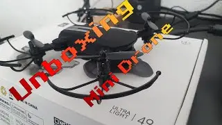 Unboxing mini drone LSRC LANSENXI