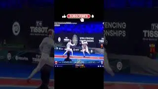 Eli Schenkel's Epic Parry and Riposte - World Fencing Budapest 2019