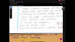 2026 | CFA L1 | Intro to financial statement analysis