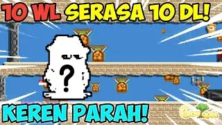 10 WL SET CHALLENGE!! SUMPAH INI KEREN BANGET!! GROWTOPIA INDONESIA